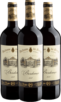 Kit 3 Duchesse de Berry Bordeaux AOP