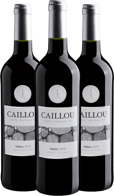 Kit 3 Caillou Comté Tolosan Malbec