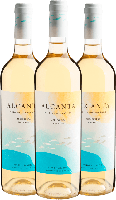 Kit 3 Alcanta Merseguera Macabeo Alicante D.O.