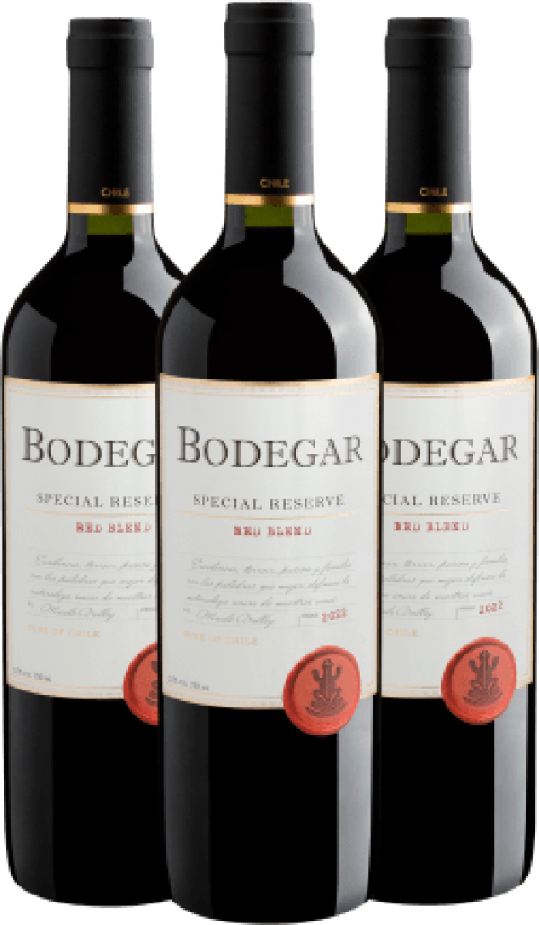 Kit 3 Bodegar Special Reserve Red Blend