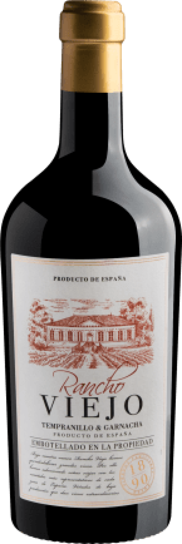 Rancho Viejo Tempranillo & Garnacha Ribera del Guadiana D.O. 2020
