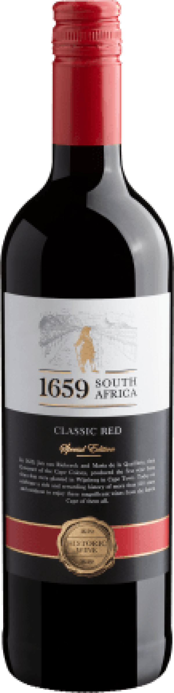 1659 South Africa Classic Red Special Edition Western Cape W.O.