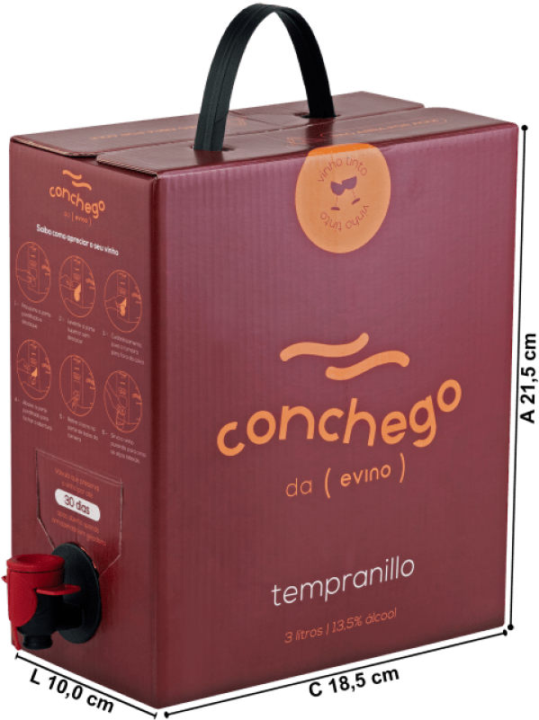 Conchego Tempranillo Bag in Box 3L 2022