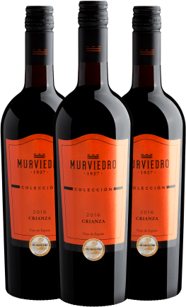 Kit 3 Murviedro Colección Crianza Valencia DOP