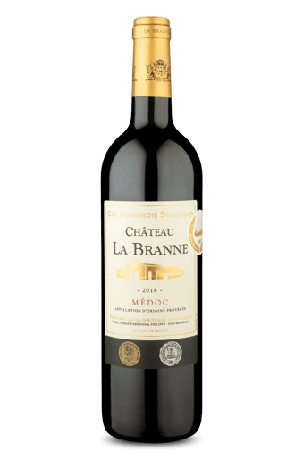 Château La Branne Cru Bourgeois Superiéur A.O.P Médoc 2018