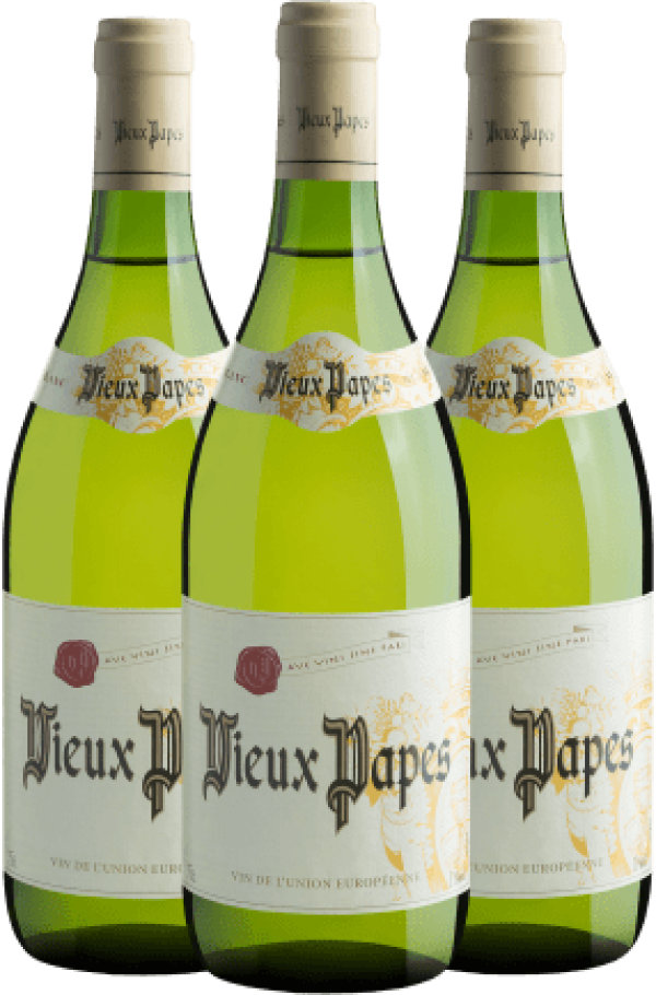 Kit 3 Vieux Papes White