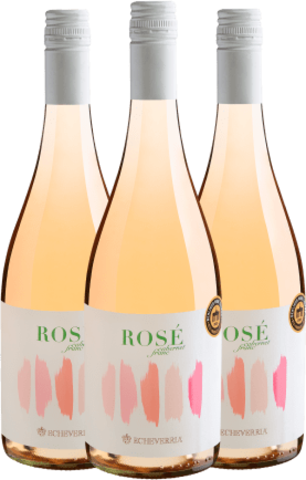 Kit 3 Echeverria Cabernet Franc Rosé