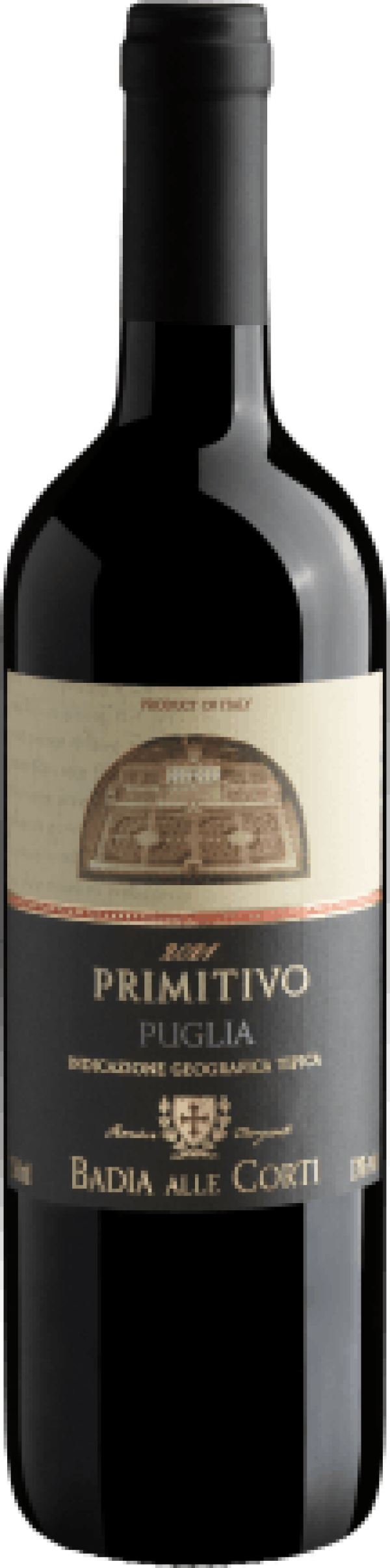 Badia Alle Corti Primitivo Puglia IGT 2021