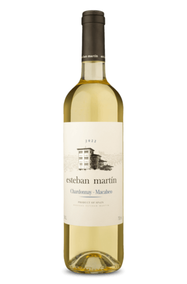 Esteban Martín D.O. Cariñena Chardonnay Macabeo Blanco 2022