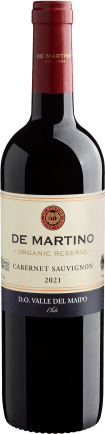 De Martino Organic Reserve Cabernet Sauvignon Valle del Maipo D.O. 2021