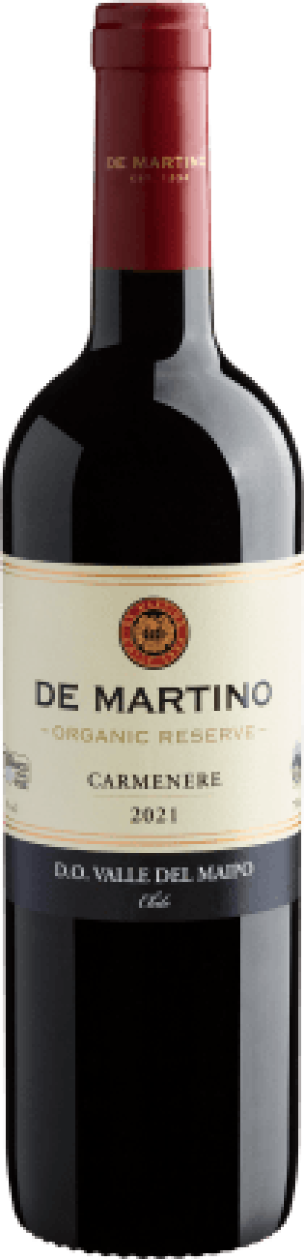 De Martino Organic Reserve Carménère Valle del Maipo D.O. 2021