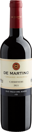 De Martino Organic Reserve Carménère Valle del Maipo D.O. 2021