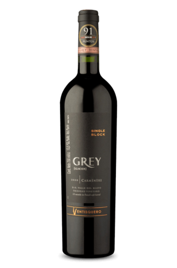 Ventisquero Grey Single Block Valle del Maipo Carménère 2020