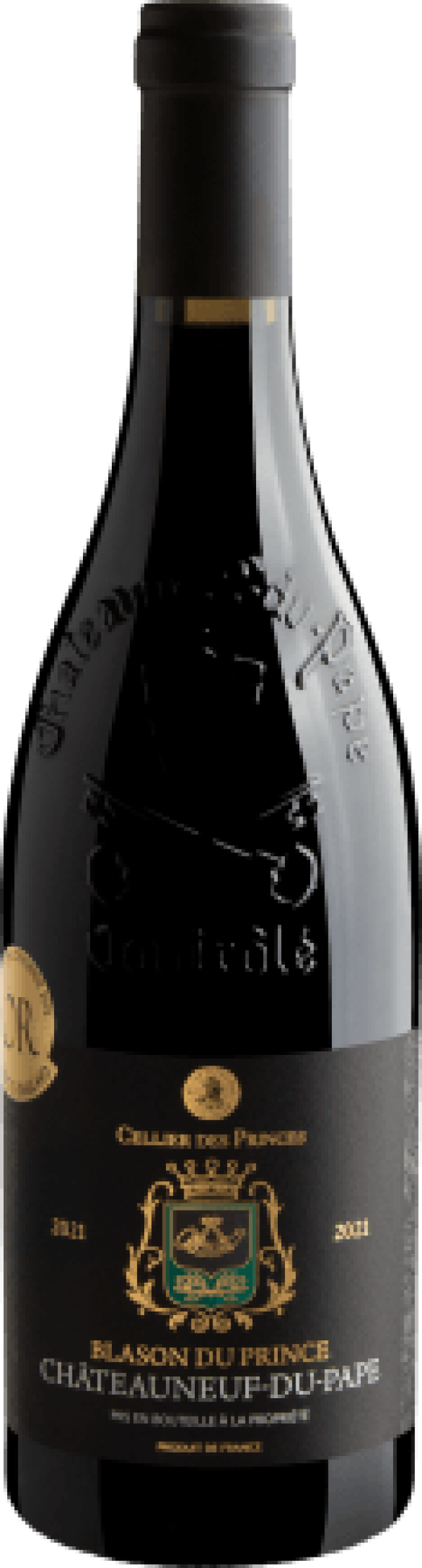 Cellier des Princes Blason du Prince Châteauneuf-du-Pape AOP 2021