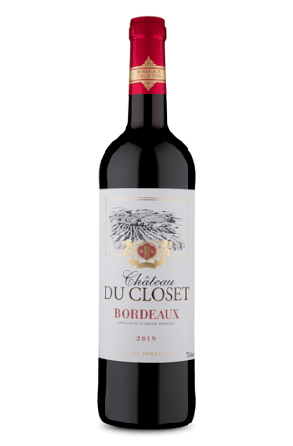 Château du Closet A.O.P. Bordeaux Rouge 2019