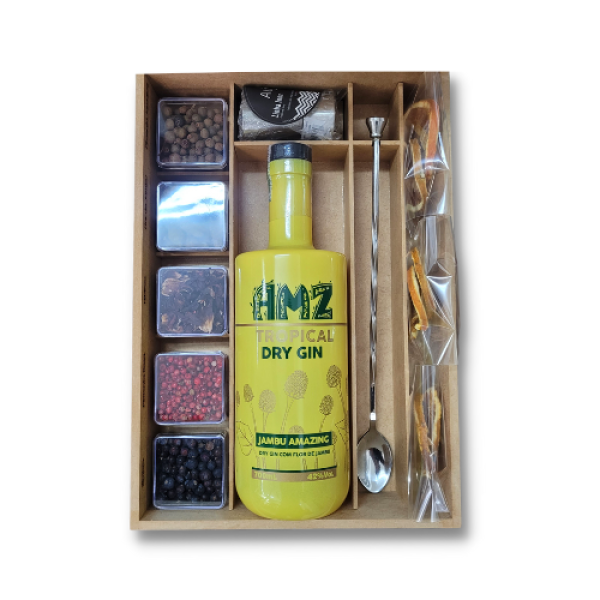Kit AMZ GIN - Gin de Jambu + Especiarías