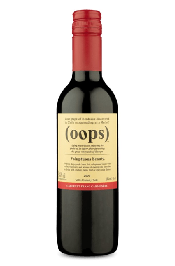 (Oops) Cabernet Franc Carménère 2021 375 mL