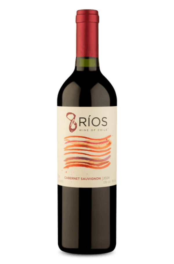 8 Ríos D.O. Región del Valle Central Cabernet Sauvignon 2024