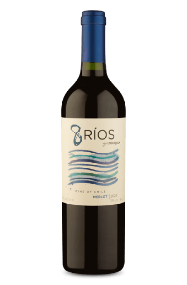 8 Ríos D.O. Región del Valle Central Merlot 2024
