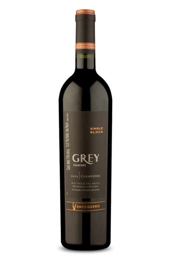 Ventisquero Grey Single Block Valle del Maipo Carménère 2022