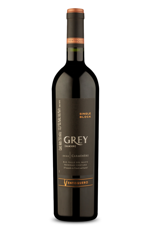 Ventisquero Grey Single Block Valle del Maipo Carménère 2022