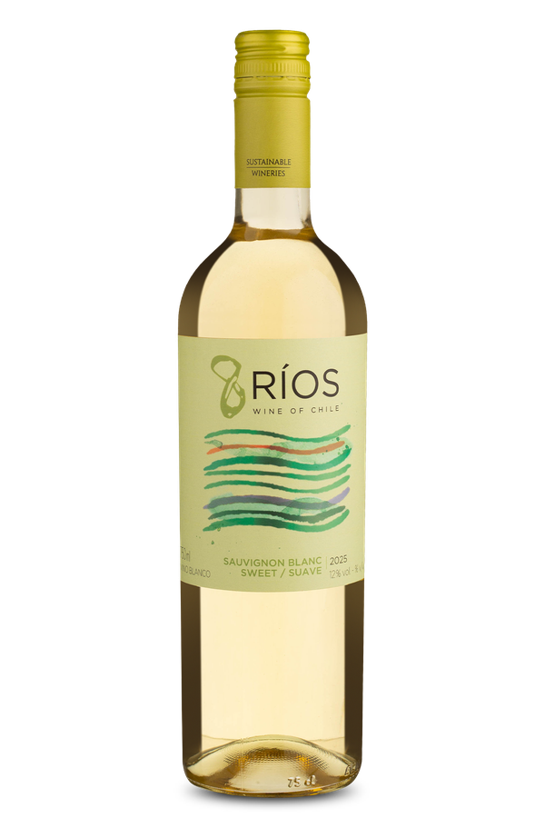 8 Ríos D.O. Región del Valle Central Sauvignon Blanc Suave 2025