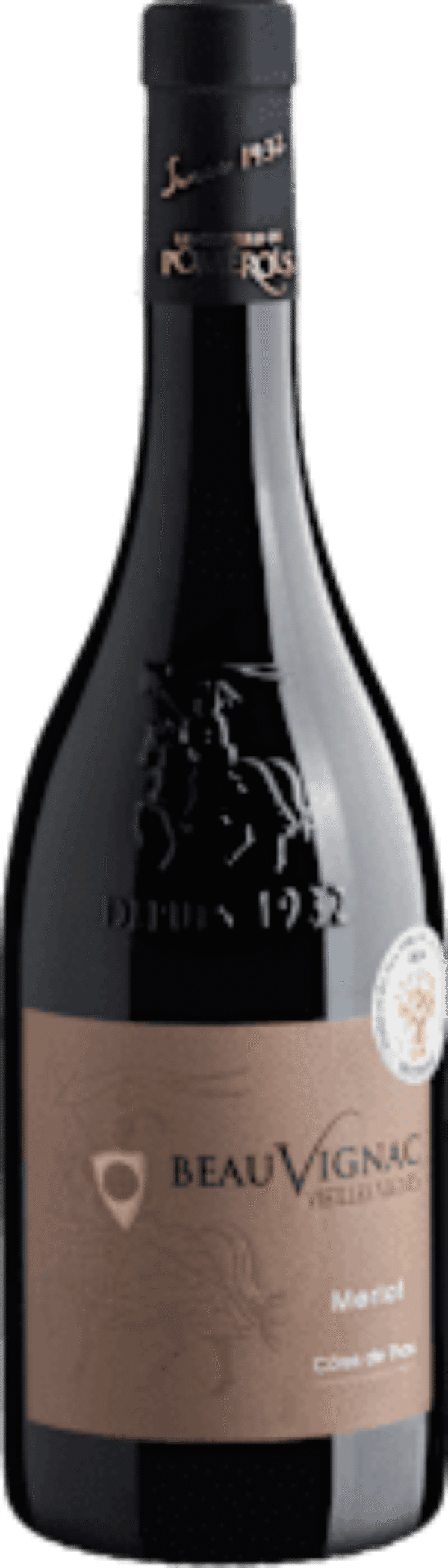 Beauvignac Vieilles Vignes Merlot Côtes de Thau IGP 2023