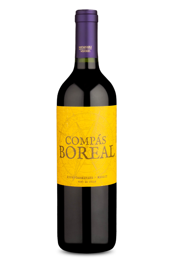 Compás Boreal D.O. Región Del Valle Central Carménère Merlot 2024