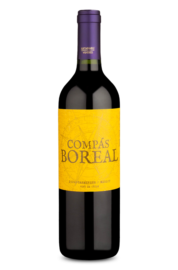 Compás Boreal D.O. Región Del Valle Central Carménère Merlot 2024
