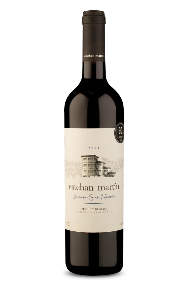 Esteban Martín D.O. Cariñena Garnacha Tempranillo Syrah Tinto 2024