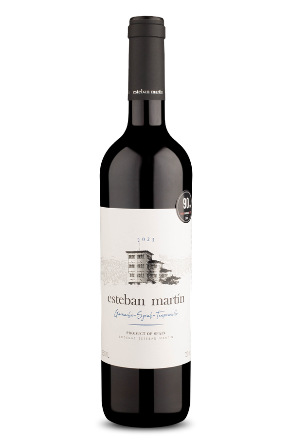 Esteban Martín D.O. Cariñena Garnacha Tempranillo Syrah Tinto 2025