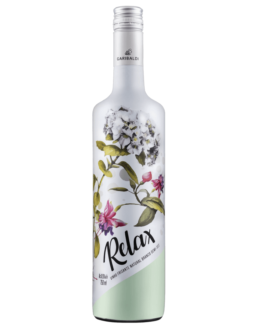 Vinho Branco Frisante Brasileiro Garibaldi Relax Demi-Sec