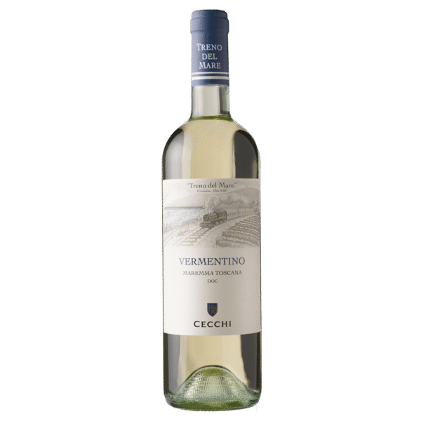 Vinho Branco Italiano Cecchi Treno del Mare Vermentino Maremma D.O.C.