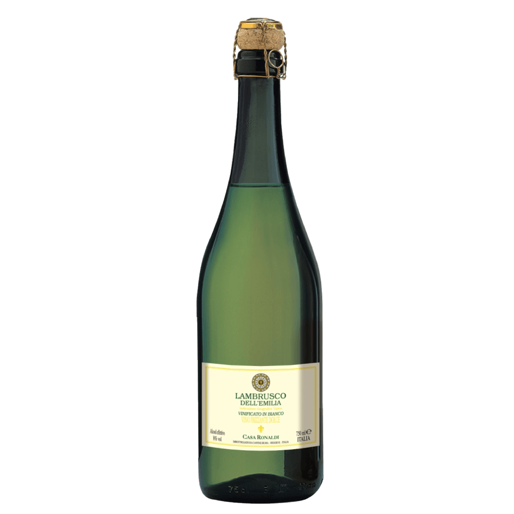 Vinho Branco Italiano Frisante Casa Ronaldi Lambrusco Dell'Emilia Dolce