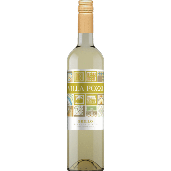 Vinho Branco Italiano Villa Pozzi Grillo Sícilia