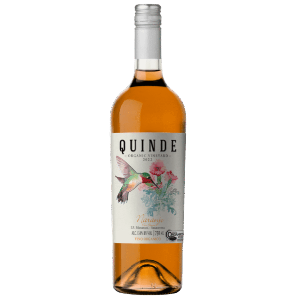 Vinho Laranja Argentino Quinde Orgânico