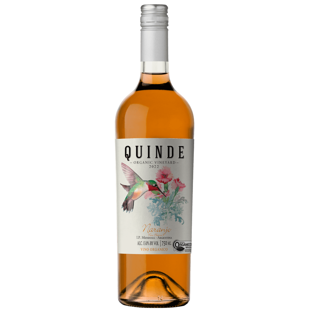 Vinho Laranja Argentino Quinde Orgânico