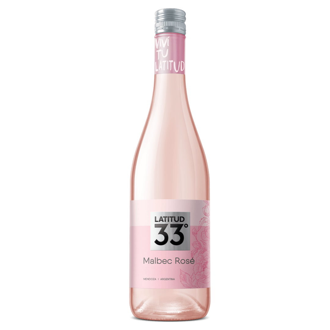 Vinho Rosé Argentino Latitud 33 Malbec