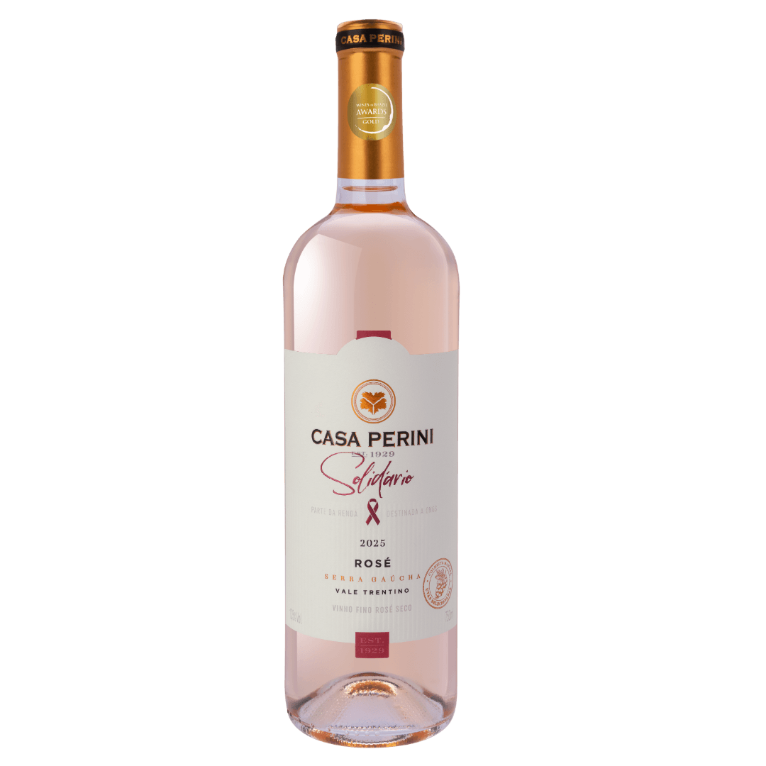 Vinho Rosé Brasileiro Casa Perini Solidário