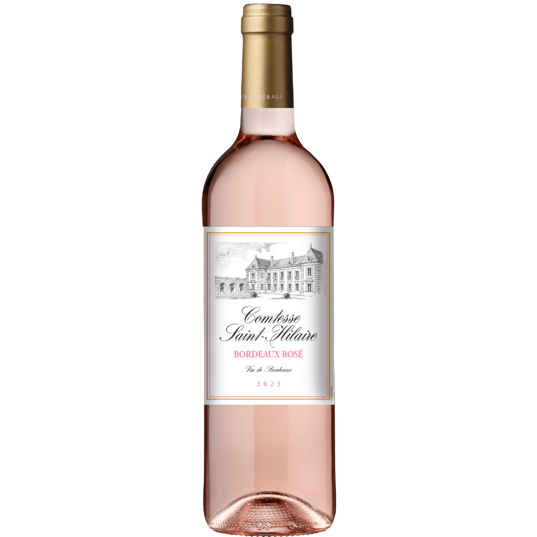 Vinho Rosé Francês Comtesse Saint-Hilaire Bordeaux