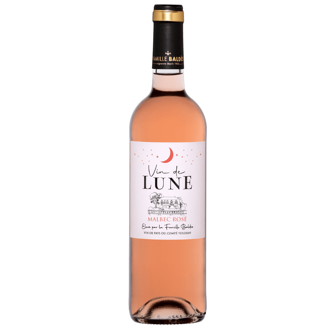 Vinho Rosé Francês Vin De Lune Malbec
