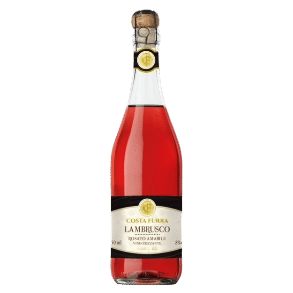 Vinho Rosé Italiano Frisante  Costa Furra  Lambrusco Dell'Emilia Amabile