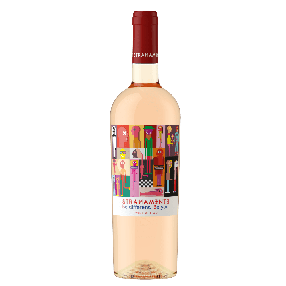 Vinho Rosé Italiano Stranamente Blend