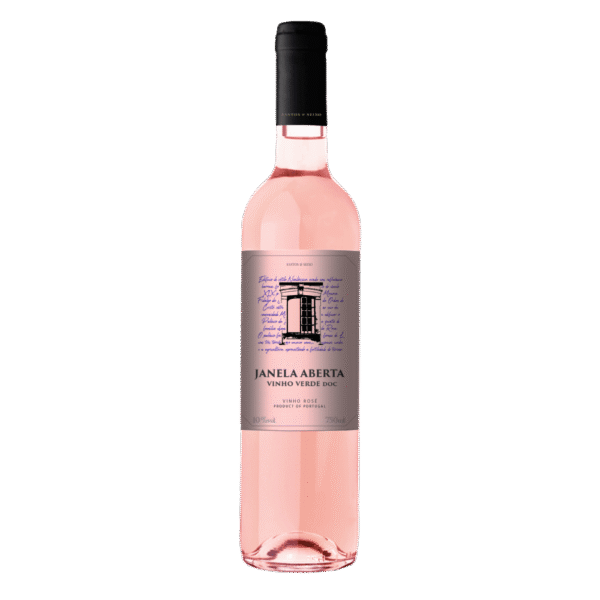 Vinho Rosé Português Santos e Seixo Janela Aberta Vinho Verde D.O.C