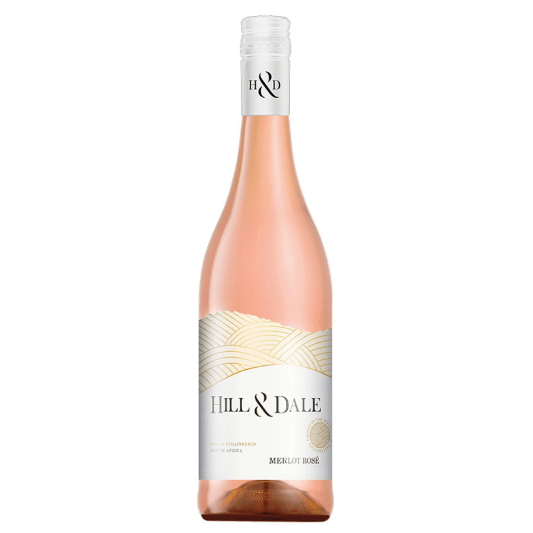 Vinho Rosé Sul-Africano Hill&Dale Merlot
