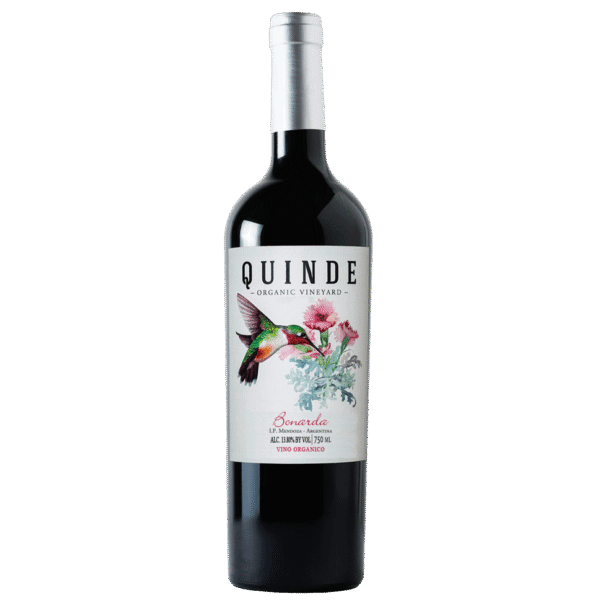 Vinho Tinto Argentino Quinde Bonarda Orgânico