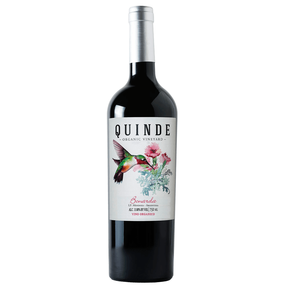 Vinho Tinto Argentino Quinde Bonarda Orgânico