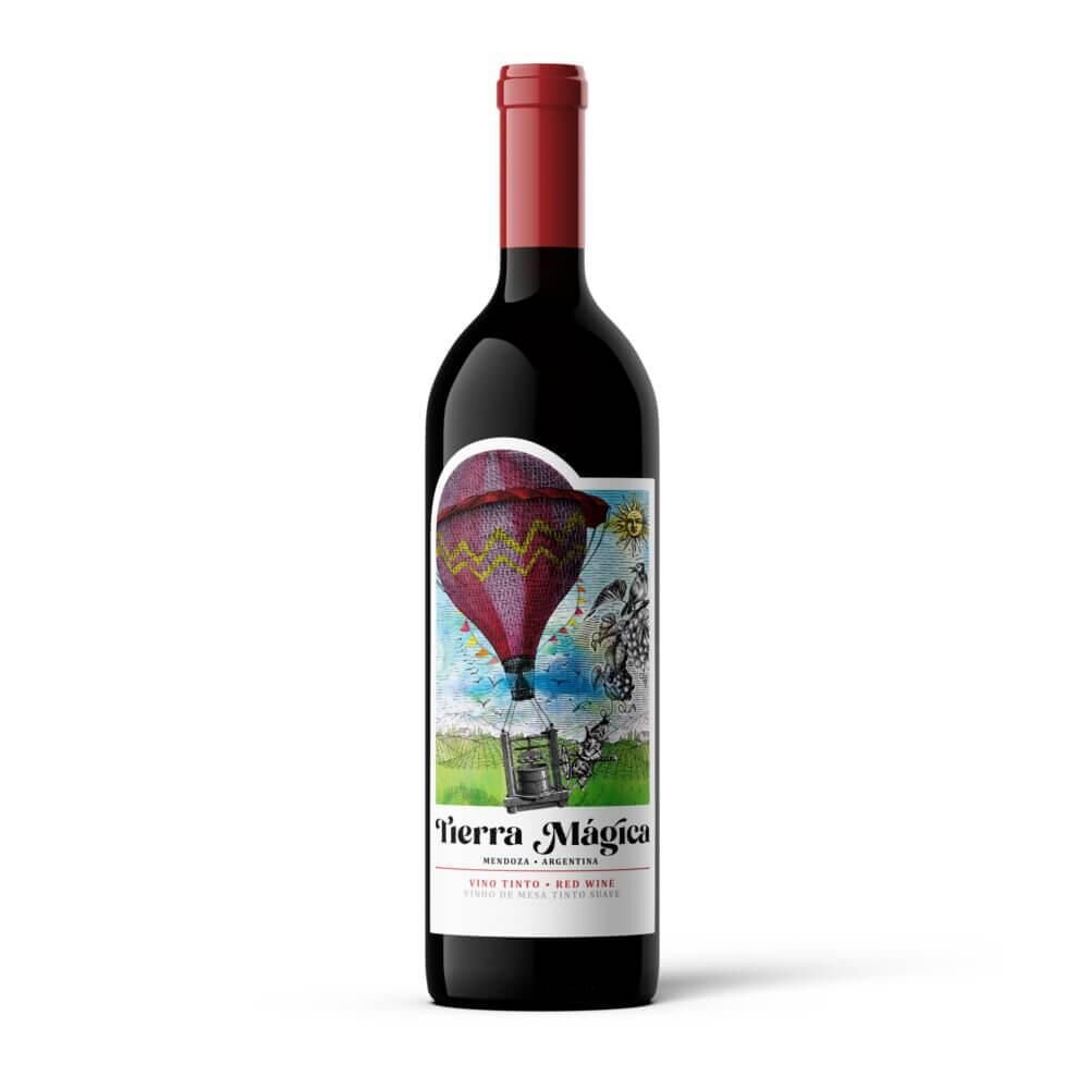 Vinho Tinto Argentino Tierra Mágica Suave