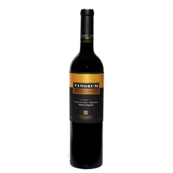 Vinho Tinto Argentino Vinorum Reserva Malbec