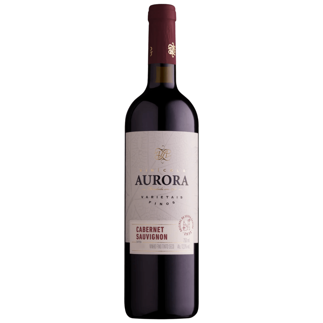 Vinho Tinto Brasileiro Aurora Varietal Cabernet Sauvignon